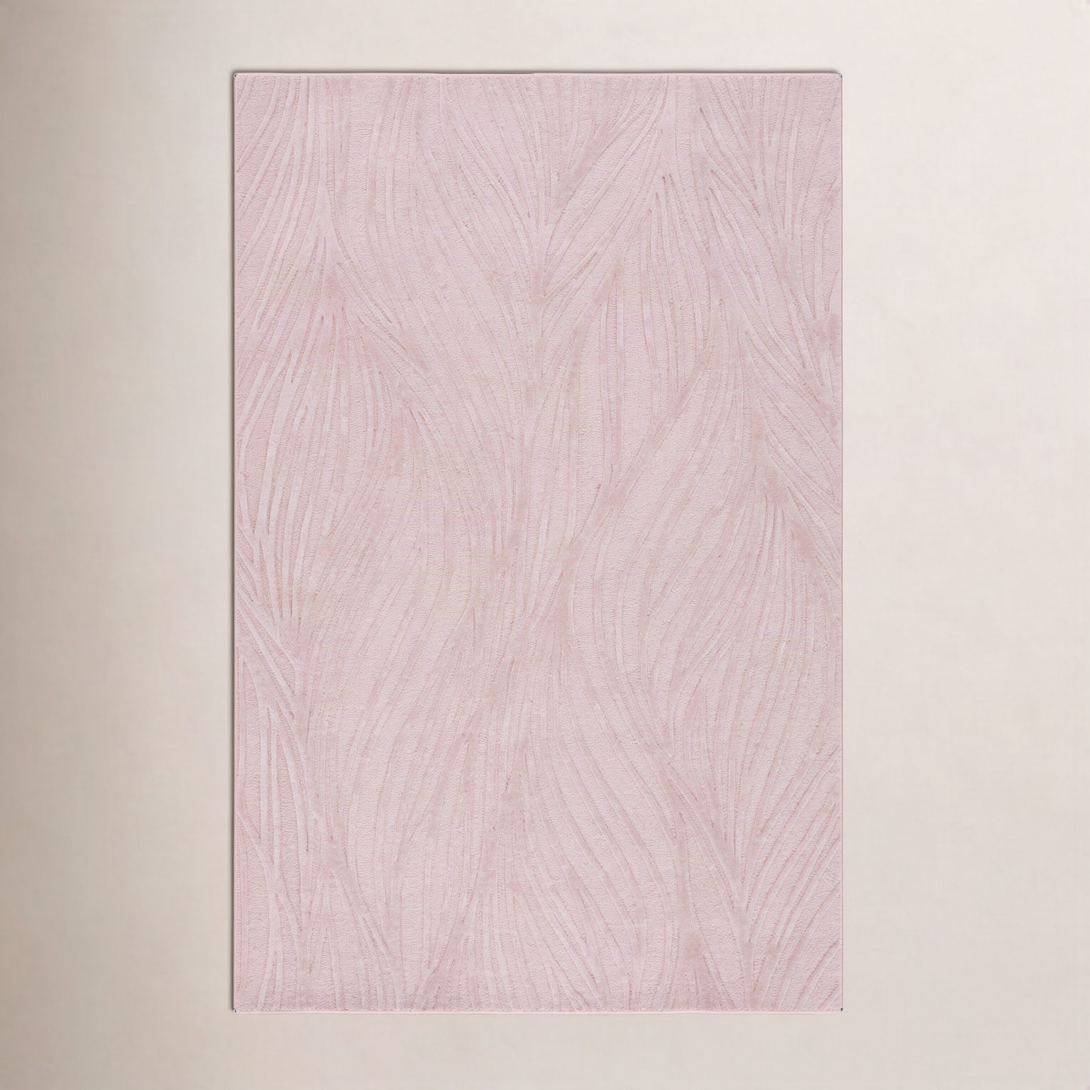 Hand-Tufted Abstract Wool Rug, Rectangle 4' x 6'