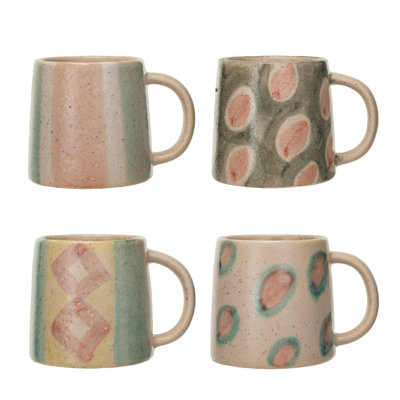 Grande tasse à café en terre cuite Cleara