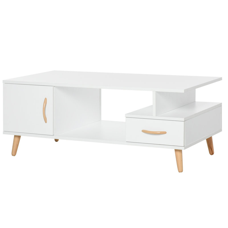 Four Leg Coffee Table with Storage