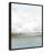 All Shore Watercolor Canvas Painting Print with Wood Floater Frame -119728451-56458782