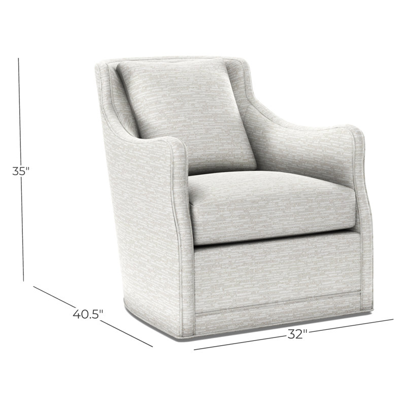 Arcadia Swivel Glider, Wild Dunes Natural