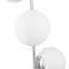 Mclamb 3 - Light White/Silver Cluster Pendant