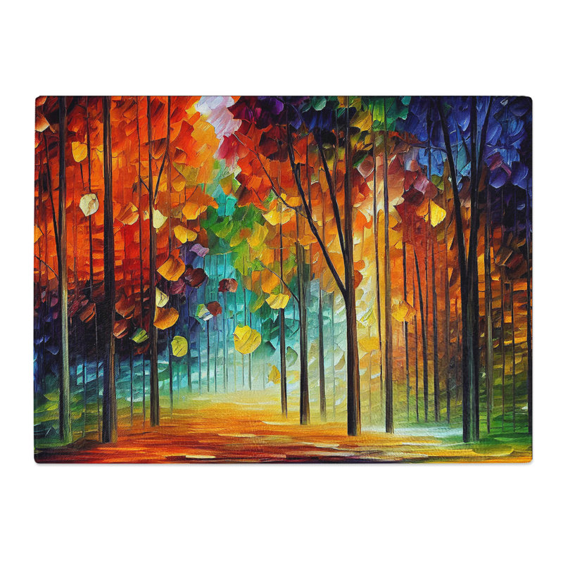 Forest Colours Vol.4  Glass Chopping Board