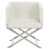 White Faux leather selected