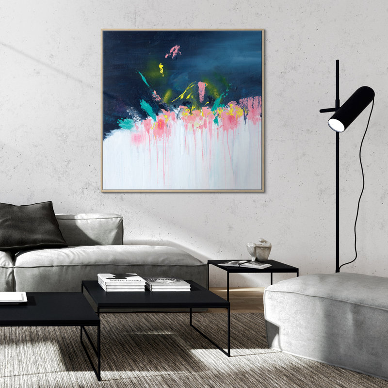 Coral by Gary Butcher - Print on Canvas, 102cm H x 102cm W x 3.8cm D