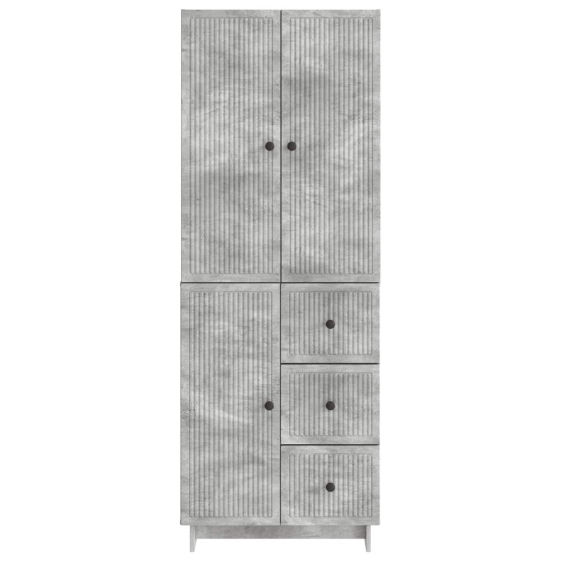 Storage Cabinet, Concrete Grey