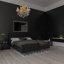 Lustre en cristal 8 lumières Cotten-124388593-124388597-124388598