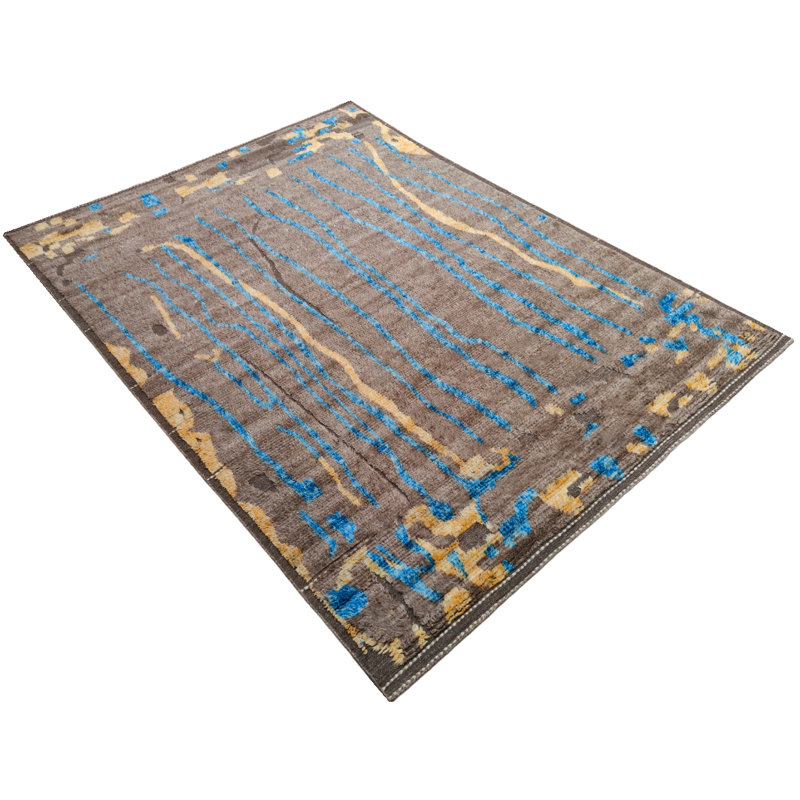 Tapis moderne marocain berbère Beni Ourain. 100% laine. Options personnalisées disponibles