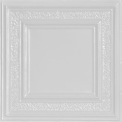 Carreau de plafond en fer-blanc clouté 2 pi x 2 pi County Cork