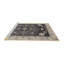 Tapis oriental multicolore tissé à la machine Oriental-1660647691
