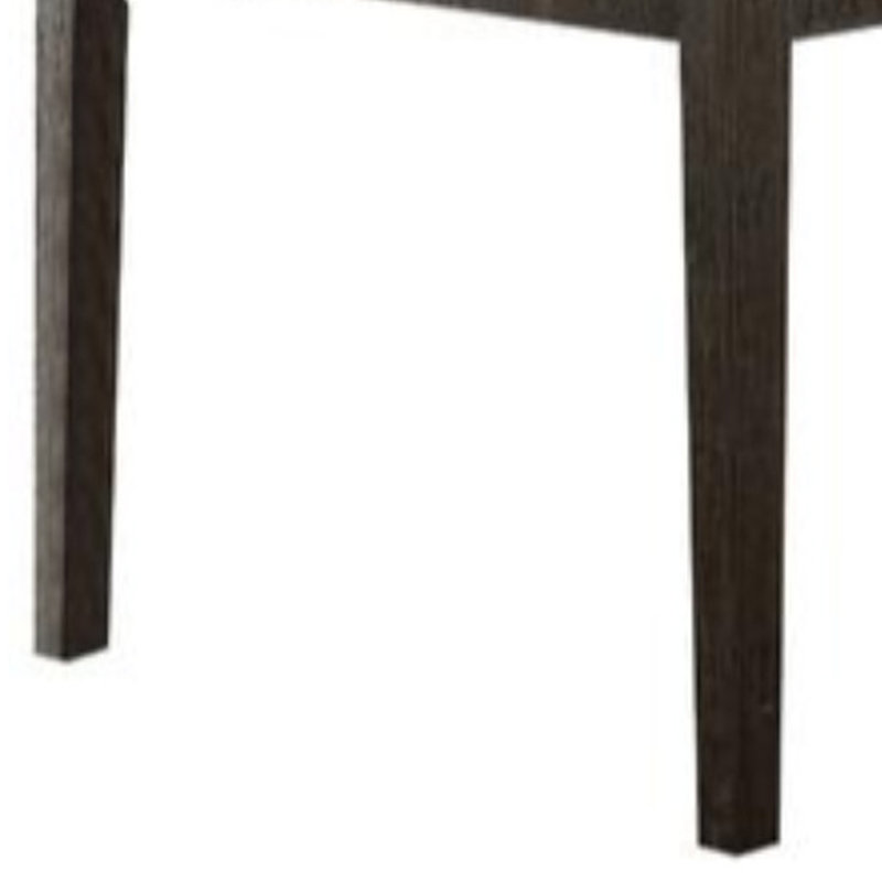 Corydon DINING TABLE, White, Brown