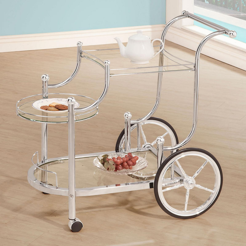 Chariot de service moderne et minimaliste