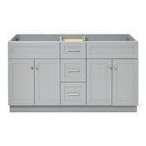 Paulla 60'' W Double Bathroom Vanity Base