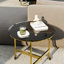 Ensemble de tables basses Wood Gold