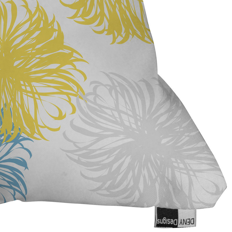 Cool Breezy Dandies Outdoor Throw Pillow, 18" x 18"