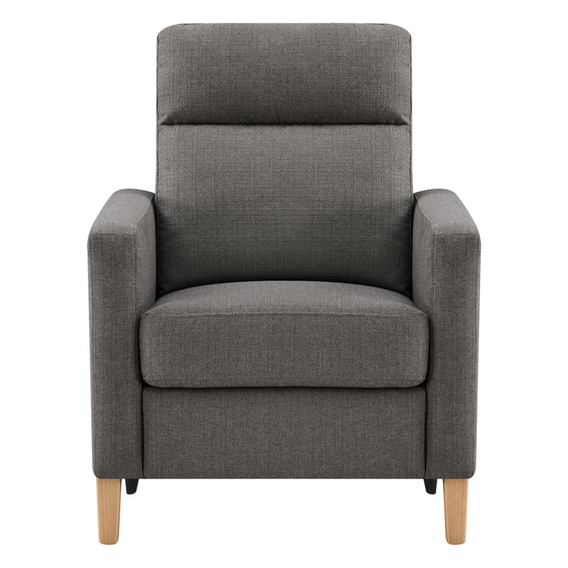 Fauteuil inclinable électrique 31 po Melodica, Lin gris