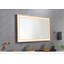 Miroir de salle de bain 60 po x 36 po à DEL avec cadre en aluminium, miroir de meuble-lavabo mural, anti-buée, mémoire, 3 couleurs, réglable en continu-1822336218-1822336167