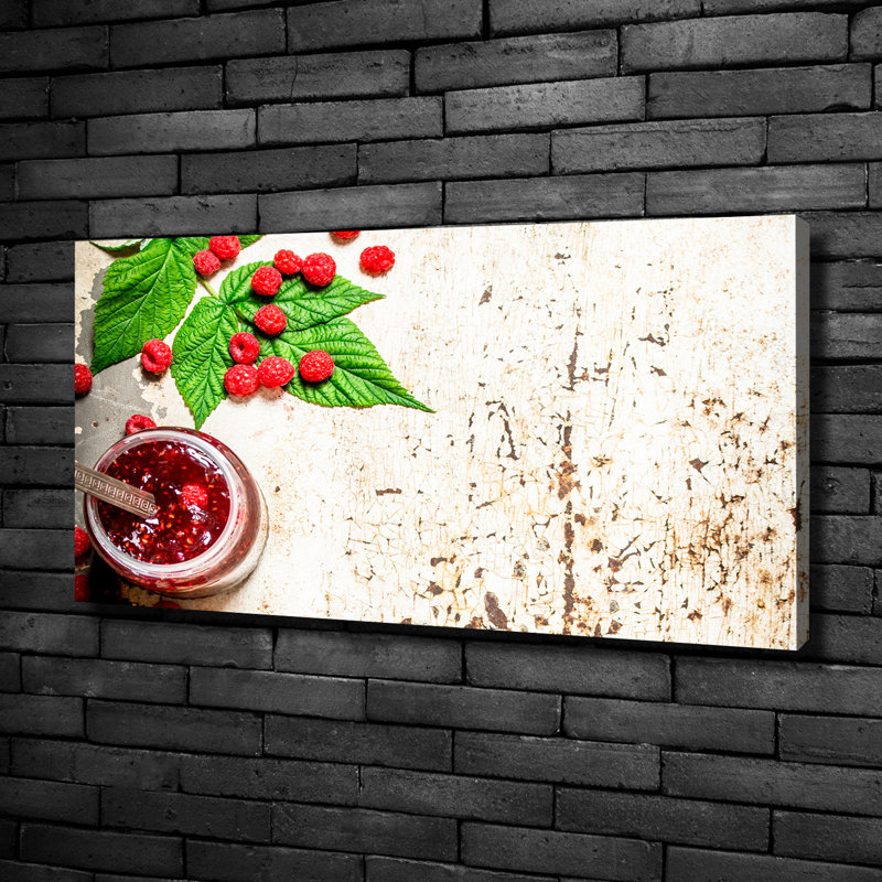 Raspberry Jam - No Frame Print on Canvas