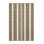 Machine Washable Horizontal Stripes Gray Area Rug