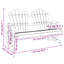 Alfair Solid Wood Outdoor Bench-1128917574