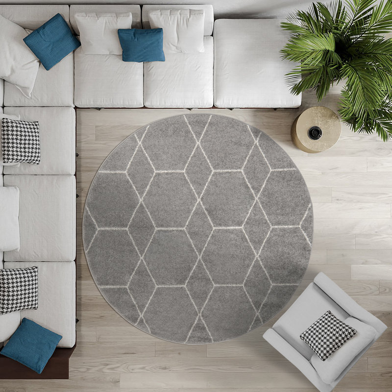 Tapis Arborville Makowski, Rond 4 pi 1 po