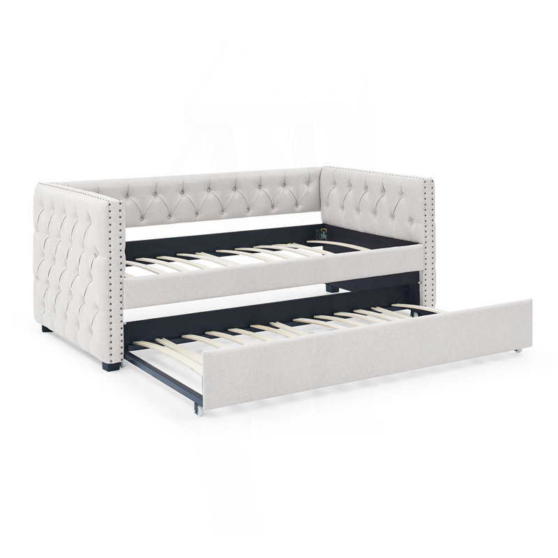 Daybed With Trundle For Extra Comfort And Functionality
