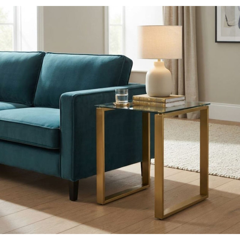 Nobi Side Table, Gold
