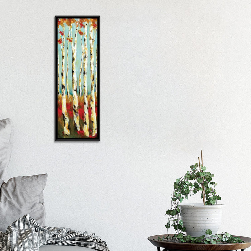 «Tall Tales II» par Wani Pasion, reproduction d'art sur toile, H 36 po x l 12 po x P 1,5 po, Toile avec cadre noir
