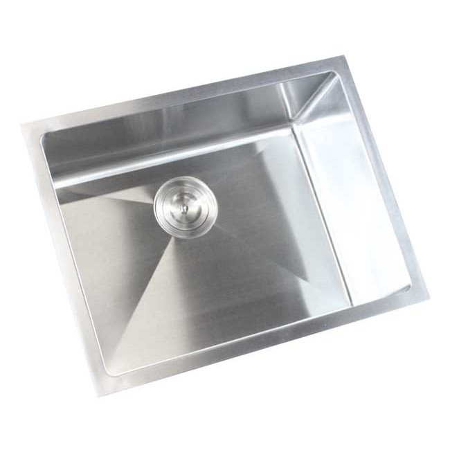 EModern Decor CozyBlock 18'' W Single Bowl Stainless Steel Undermount Kitchen Sink