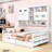 Wellsville Two Drawers Wooden Daybed With Cabinet and Shelf-1672504330-1672504332