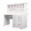Bureau d'ordinateur avec huche-570749108