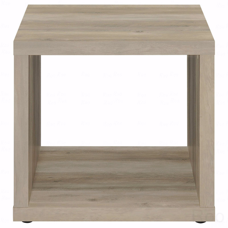 Square Engineered Wooden Side End Table