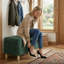 Fabric Upholstered Storage Bench-631574818