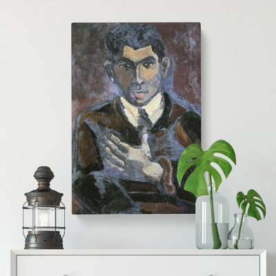 Portrait of a Man Vol.2 by Walter Gramatte - Wrapped Canvas