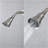 Kree Sweep Shower Trim System: 3.25" Round Shower Head, Single Handle Set, Tub Spout & Rough-in Valve Included - Brushed Nickel-36865922