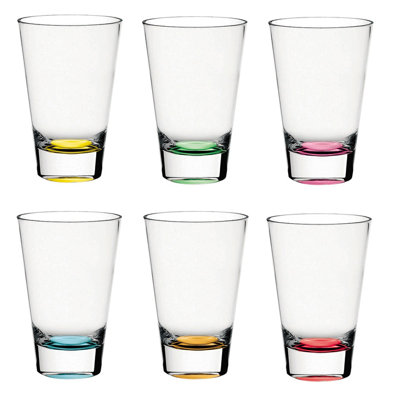 Confetti 14oz. Drinking Glass Set