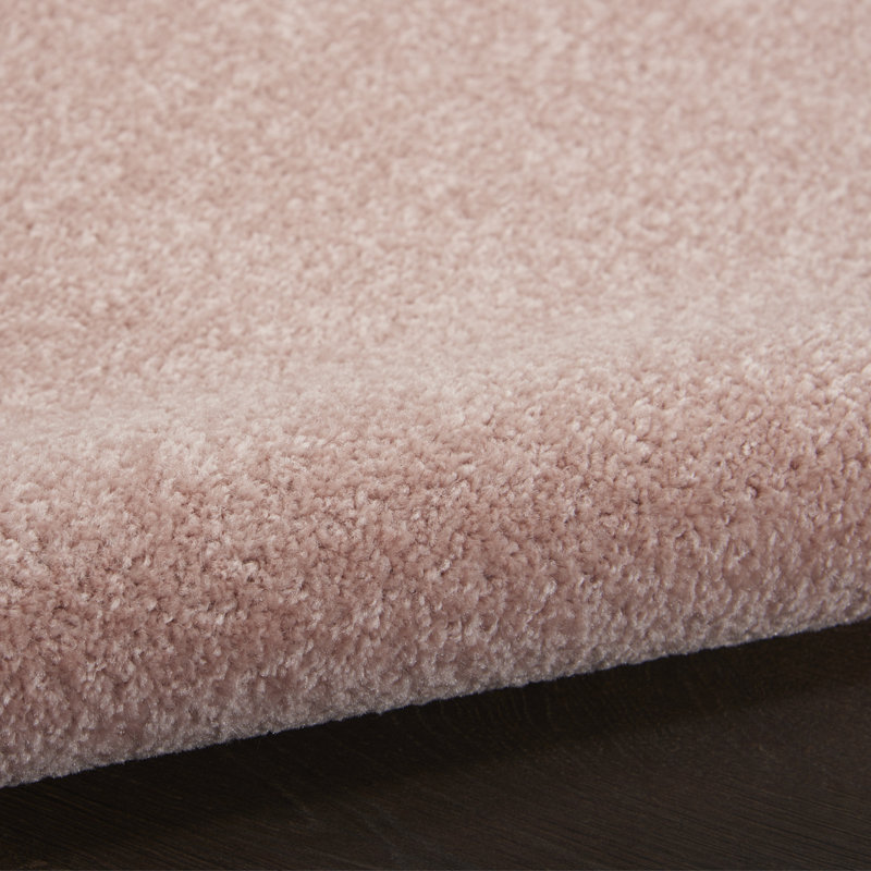 Nourison Essentials Pink Indoor/Outdoor Area Rug, Runner 2'2" x 20'