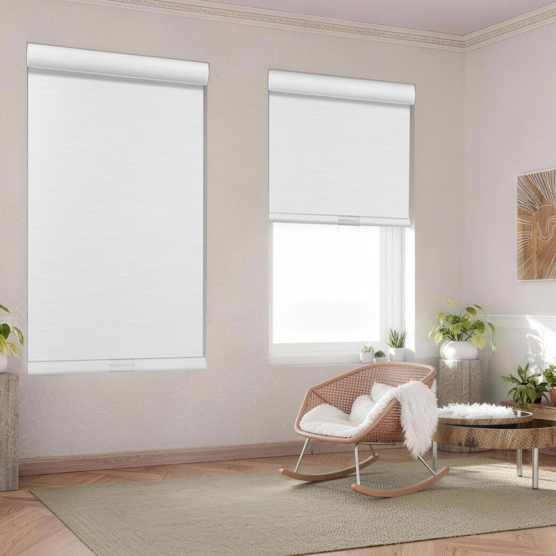Cordless Roller Shades For Windows  Thermal Insulated Fabric UV Protection Window Shades For Home,30"W X 72"H, 31"W x 72"L