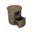 Eastpointe Round Cocktail Table With End Table-654146479-654146472