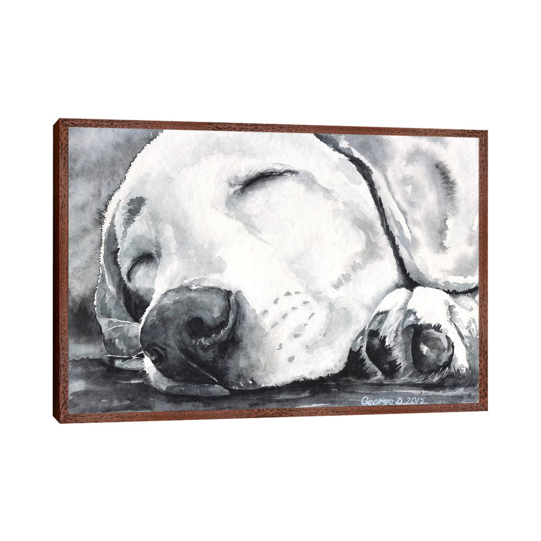 Happy Dreams by George Dyachenko - Floater Frame Painting on Canvas