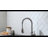 15.35 In. Single Handle Pull Down Sprayer Kitchen Faucet Commercial Sink With 360° Swivel Spout & Deck Plate-116078892
