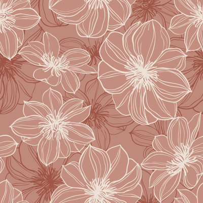 Peel & Stick Floral Wall Mural