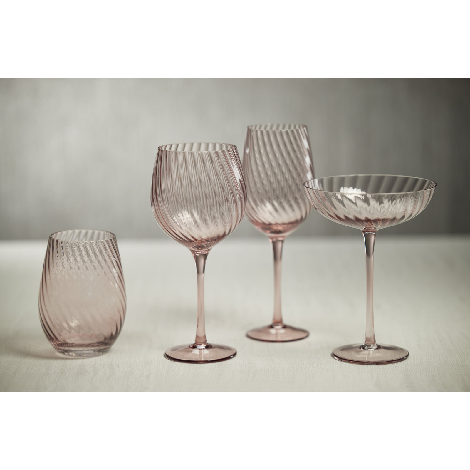 Cosette Coupe Glass, Lilac
