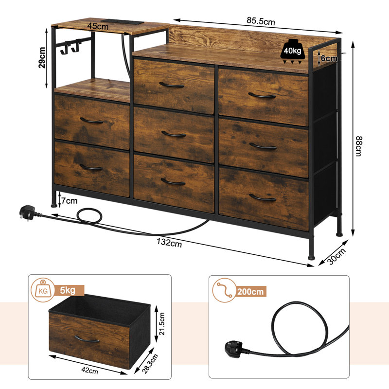 Aashray Storage Drawer Accent Chest