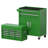 8 Drawers Rolling Tool Chest, 2-in-1 Detachable Metal Tool Cabinet with Lockable Wheels-507109356