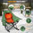 Heated Rocking Camping Chair, 3 Adjustable Heat Settings Oversized Portable Foldable Camping Chair-2138820317