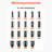 1/2" 19 Piece Impact Socket Set