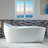 71" x 31-1/2" Whirlpool and Air Bath Heated Soaking Combination Tub