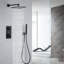 Système de douche mural complet thermostatique avec valve brute-96067449-96067450
