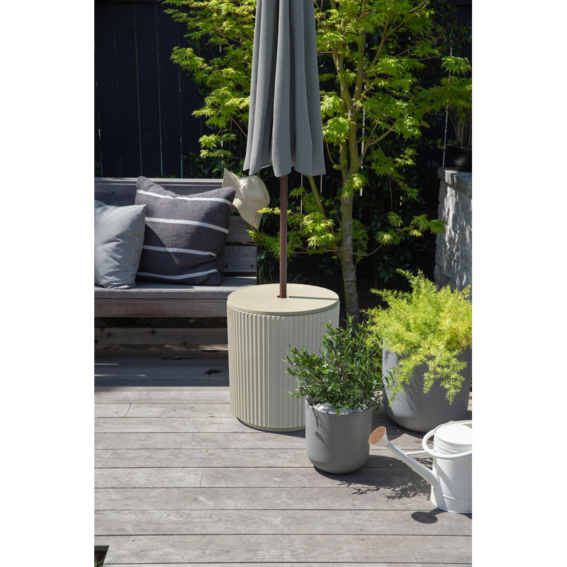 Demi Shade Side Table, Sand